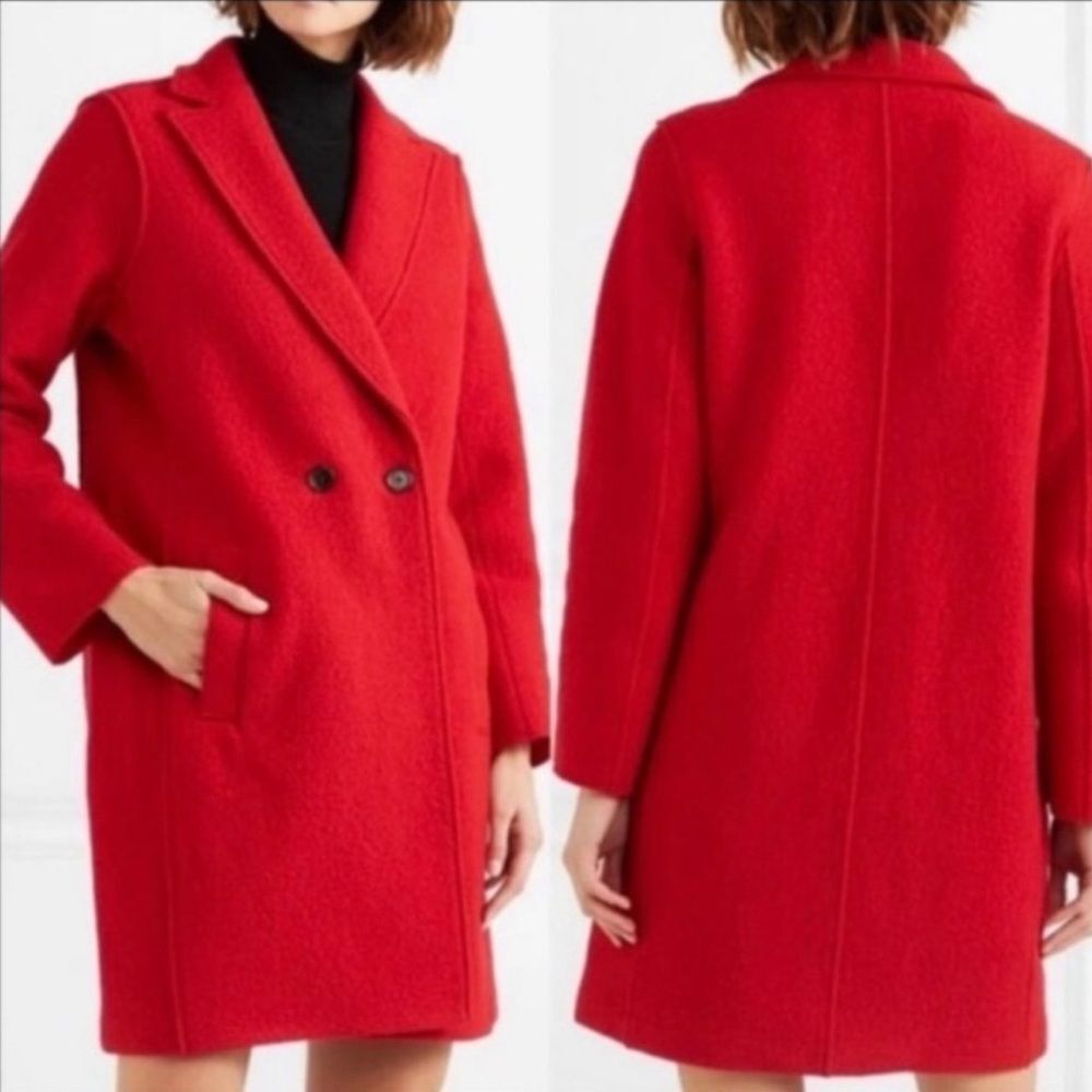J.Crew Daphne Topcoat in Italian Boiled Wool 2P - Picture 1 of 13